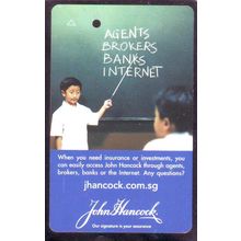 John Hancock Insurance Investment S'pore TransitLink Train/Bus Card