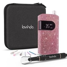 Professional Nail Drill Machine, Lavinda 35000RPM Electric Nail File for Acrylic