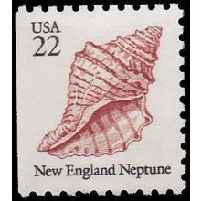 2119 22c New England Neptune Fine MNH BPS LS V4659