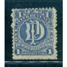 RS75 1c Perry Davis and Son Average MNG C0942