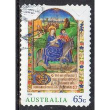 Australia 2019 Christmas - The Flight into Egypt 65c s/a Used