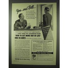 1947 Postum Drink Ad - You and Bill