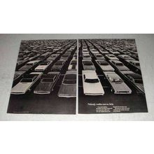 1970 Avis Rent-a-Car Ad - Nobody Walks Out On