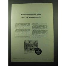 1969 Warner & Swasey Log-All Ad - Running for Office