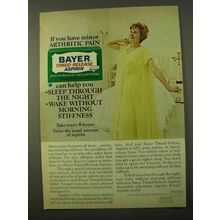 1971 Bayer Timed-release Aspirin Ad - Arthritic Pain