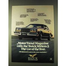 1979 Buick Riviera S Ad - The Car Of The Year