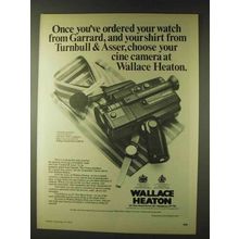 1979 Wallace Heaton Chinon 60 AFXL Movie Camera Ad