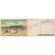 CT New London Postcard Surf Bathing Ocean Beach ct_box4~1761