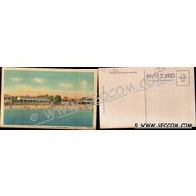CT New London Postcard Surf Bathing Ocean Beach ct_box4~1760