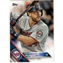 2016 Topps baseball card 591 Trevor Plouffe - Twins