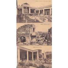 Pompei Casa Dei Vettii 3x Antique Italian Postcard s