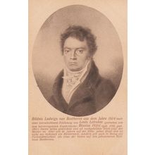Percy Shelley Crayon Painting Antique Postcard