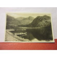 SOLITUDE, CRUMMOCK WATER, BUTTERMERE vintage unused postcard by G P Abraham =