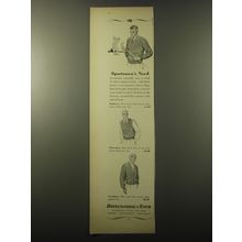 1960 Abercrombie & Fitch Ad - Pullover, Sleeveless and Cardigan Sweaters