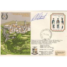 Escape From Italy RAF Escaping Society Military 1975 Hand Signed FDC