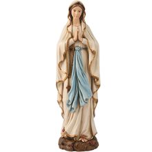 BC Catholic Our Lady of Lourdes Statue, Blessed Virgin Mary Mother Figure, Inspi