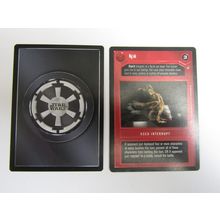 Star Wars 1996 A New Hope Decipher CCG B/B Card Ng`ok DS