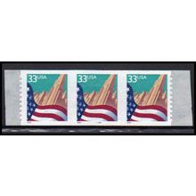 3281 33c U.S. Flag Over City Fine MNH PNC 1111A/3 PA4078