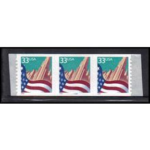 3281 33c U.S. Flag Over City Fine MNH PNC 2222A/3 PA4079