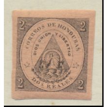Honduras Stamp Scott #2, Mint Hinged