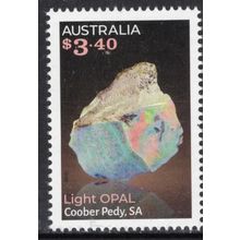 AUSTRALIA: 2025, $3.40 LIGHT OPAL DOMESTIC POST, EMBELLISHED MNH STAMP