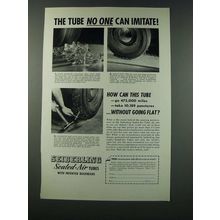 1949 Seiberling Sealed-Air Tubes Ad - No One Can Imitate