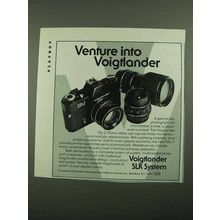 1976 Voigtlander VSL-2 Camera Ad - Venture Into