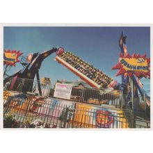 The Terminator Thrill Death Ride at Great Yarmouth Fair Postcard