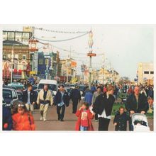 Easter Sunday Great Yarmouth Golden Mile 1990s Norfolk Postcard