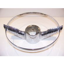 1955 DESOTO STEERING WHEEL HORN RING OEM #1616766 FIREDOME FIREFLITE SPORTSMAN