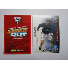 Kevin Kilbane - Everton - Shoot Out 2005 2006 Magic Box Football Card (EF1)
