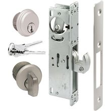 Pacific Doorware Storefront Door Mortise Lock Hook Deadbolt & Cylinder Combo, Ad