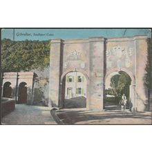 Southport Gates, Gibraltar, c.1905-10 - Millar & Lang Postcard