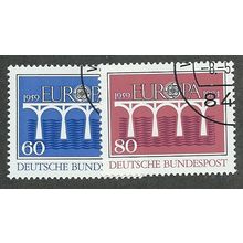 GER 1984 (SET) 'EUROPA' (2v) FINE USED (EBID52-316)
