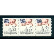 2115c 22c U.S. Flag Fine MNH PNC T1/3 W0309