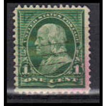 Used 279 1c Benjamin Franklin Fine RA1403