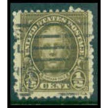 Used 653 1/2c Nathan Hale Average M10275