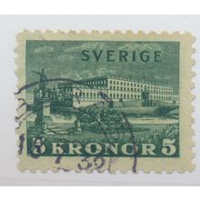Sweden Stamp Scott #229, Used, 1932 Cancel
