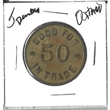 J. Berbecker General Merchant Neustadt, Ontario 50 Cent XF