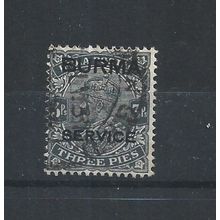 Burma.O1 3p Slate.Fine Used.Jul25d