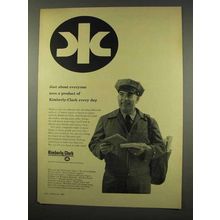 1956 Kimberly-Clark Paper Ad - Just About Everyone Uses