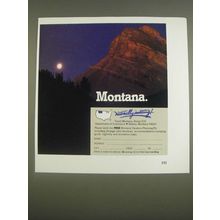 1985 Montana Department of Commerce Ad