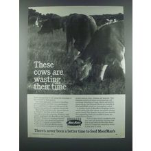 1985 MoorMan's 2nd Century Mintrate Blocks Ad