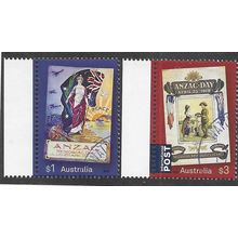 AUS 2019 (SET) 'ANZAC DAY' (2v) FINE USED (EBID62-937)