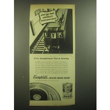 1945 Campbell's Black Bean Soup Ad - Have you tried Campbell's black bean soup?