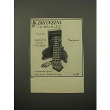 1950 Bronzini Sarzana Tie by Brooke Cadwallader Advertisement