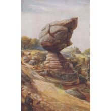 King George VI Make World A Better Place Man Smoking Monument Antique Postcard