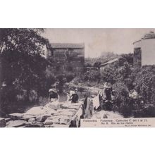 Pontevedra Rio De Los Gafos Spanish Old Crafts Workers Postcard