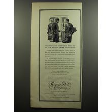 1952 Rogers Peet Clothing Ad - Tailoring to individual measure