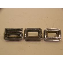1968 DODGE CORONET 500 QUARTER PANEL EMBLEMS OEM